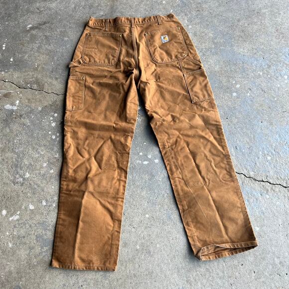 Vintage carhartt y2k double knee work wear carpenter pants - Picture 4 of 8